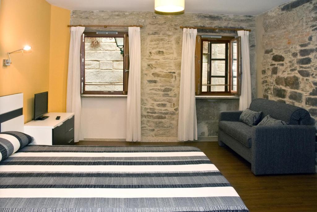 סנטיאגו דה קומפוסטלה Apartamentos Domus Stellae חדר תמונה